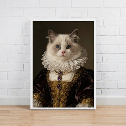 Renaissance Aristocratic – Pet Lenticular Portrait