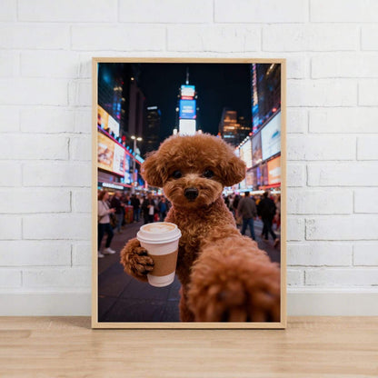The City Explorer – Custom Pet Lenticular Portrait