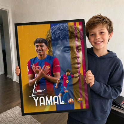 The Eternal Legend – Football Lenticular Portrait