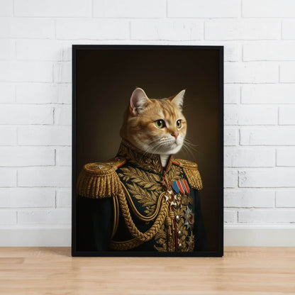 The General – Pet Lenticular Portrait