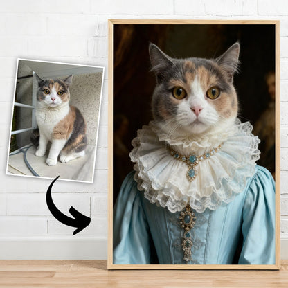 The Count - Pet Lenticular Portrait