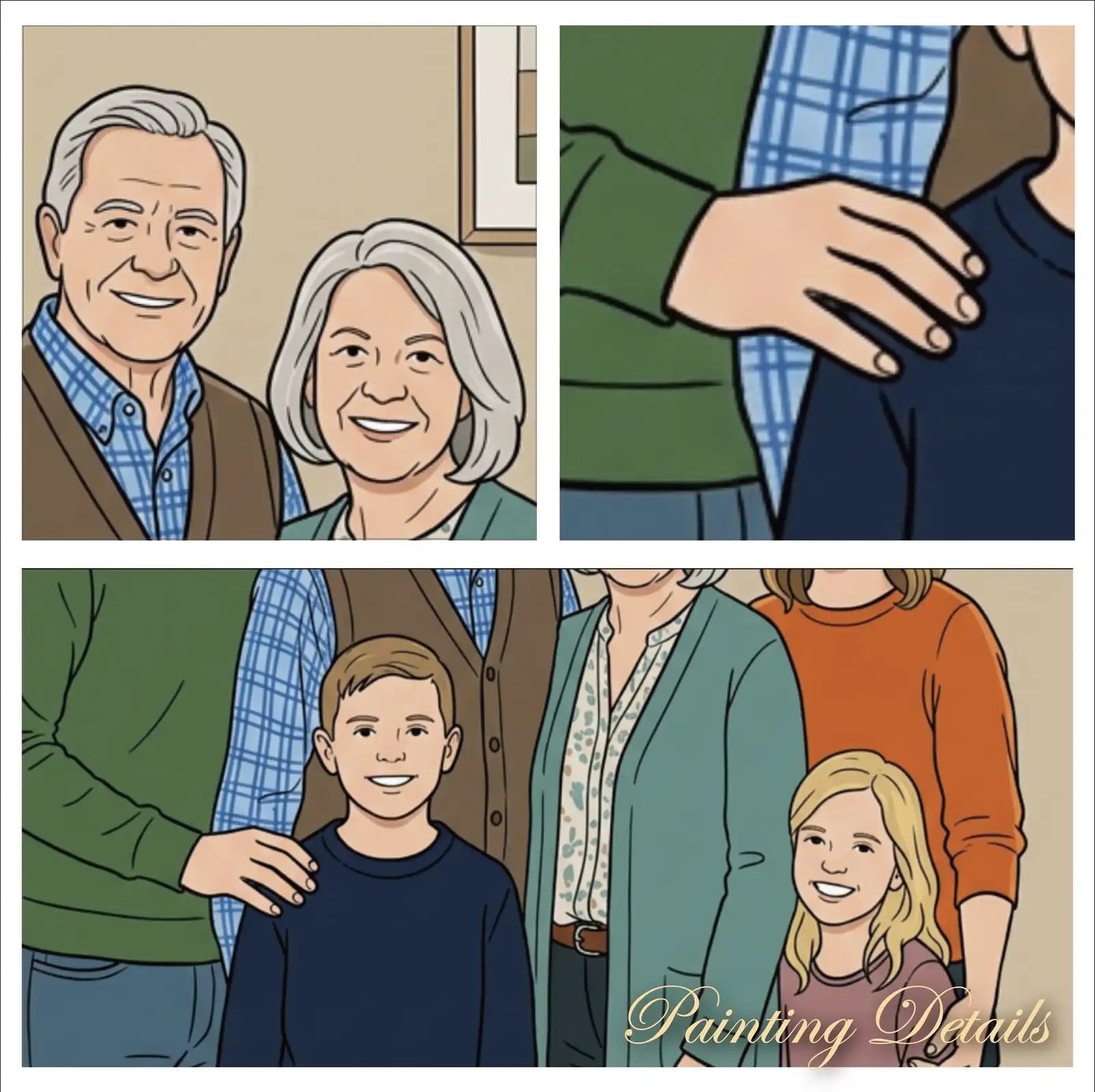 The Heritage – Custom Family Lenticular Portrait