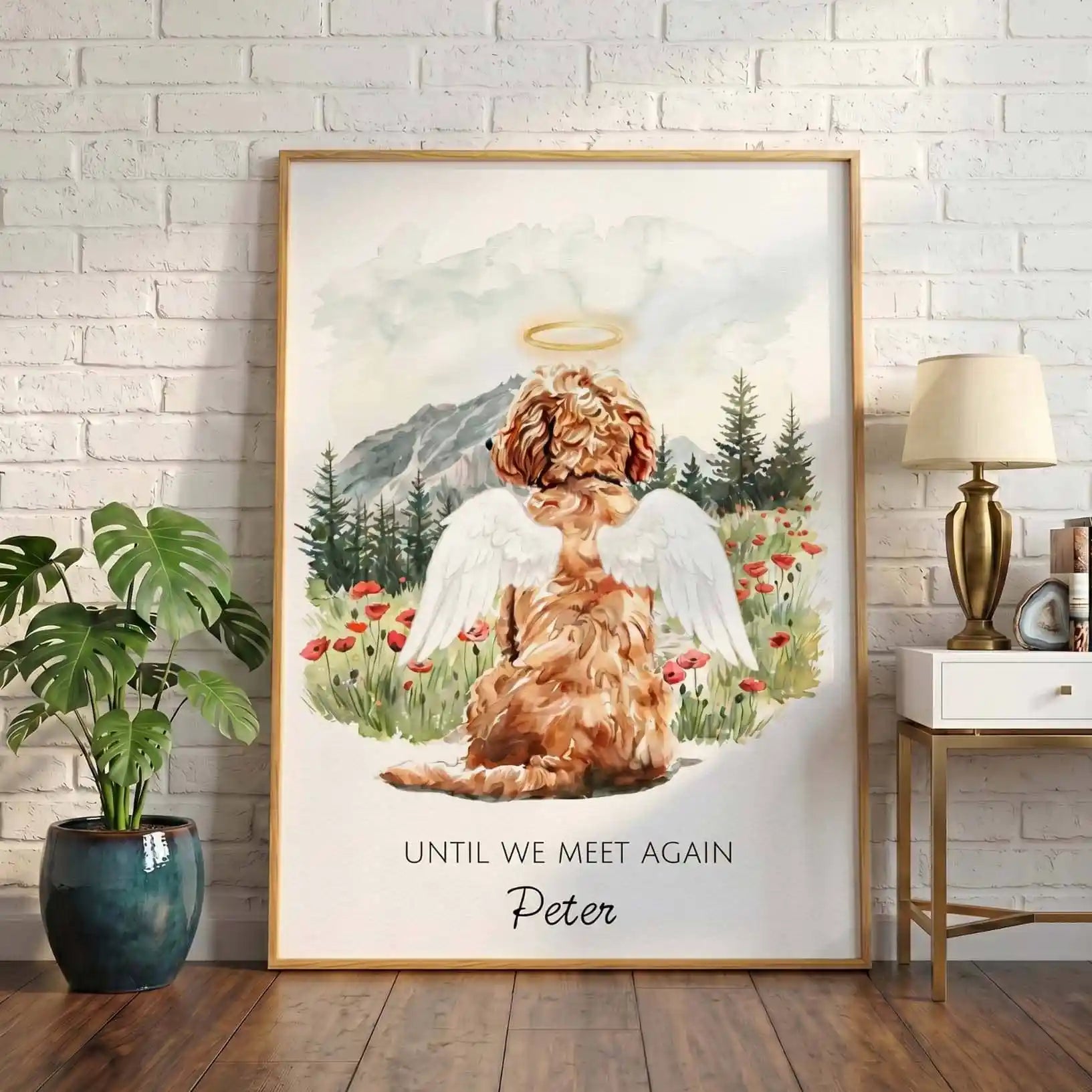 Celestial Paws – Custom Pet Lenticular Portrait