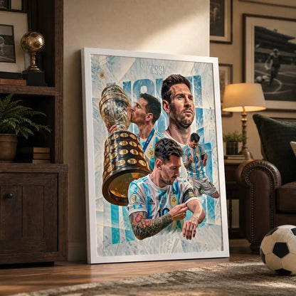 The Eternal Legend – Football Lenticular Portrait
