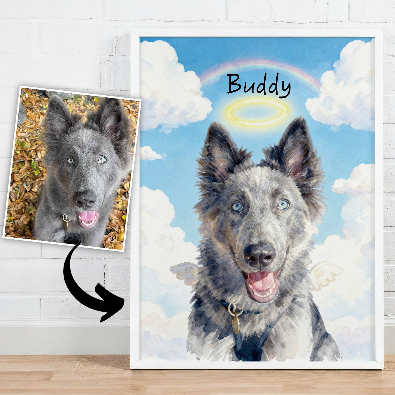 Memorial – Pet Lenticular Portrait