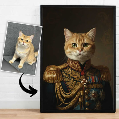 The General – Pet Lenticular Portrait
