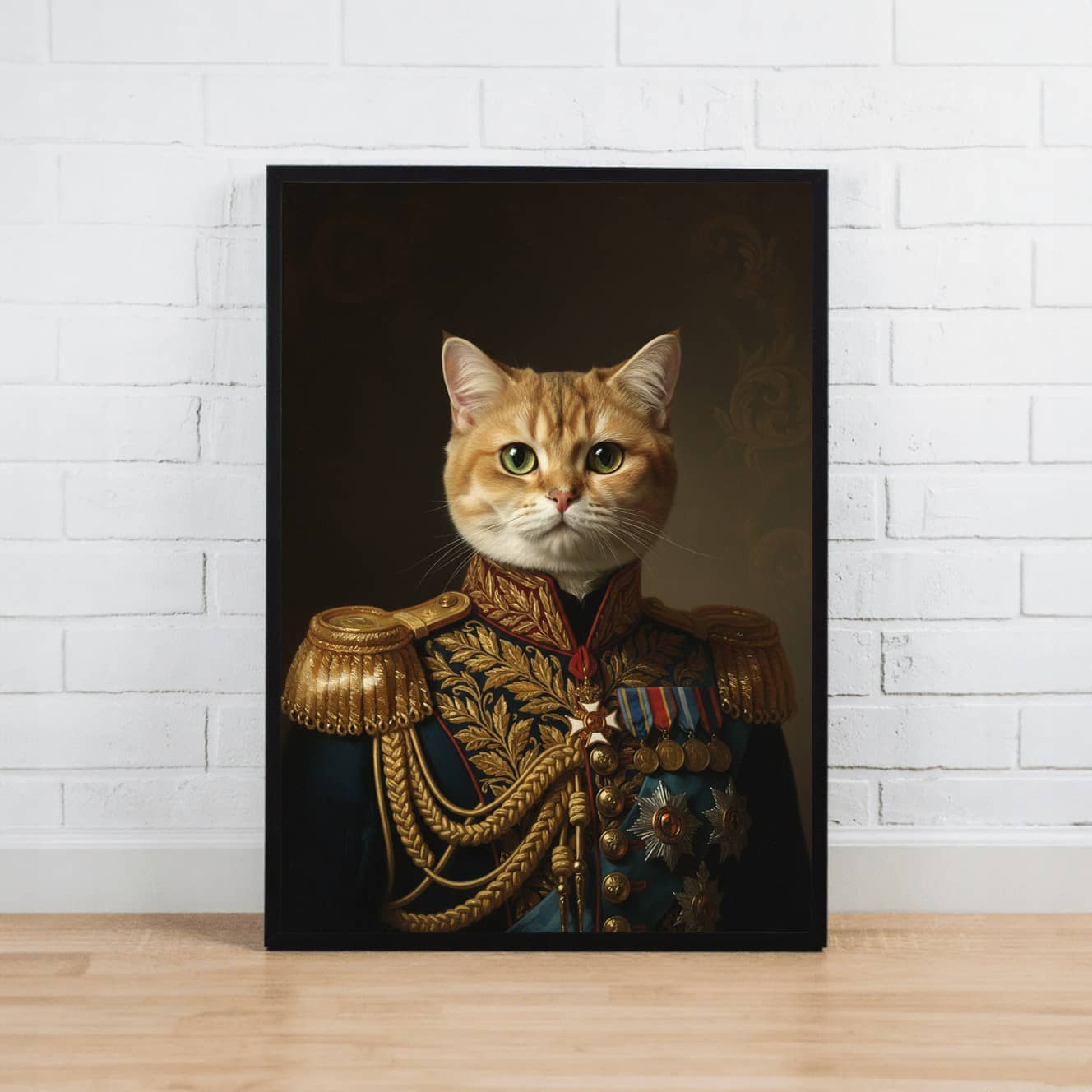 The General – Pet Lenticular Portrait