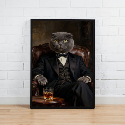 Godfather - Pet Lenticular Portrait