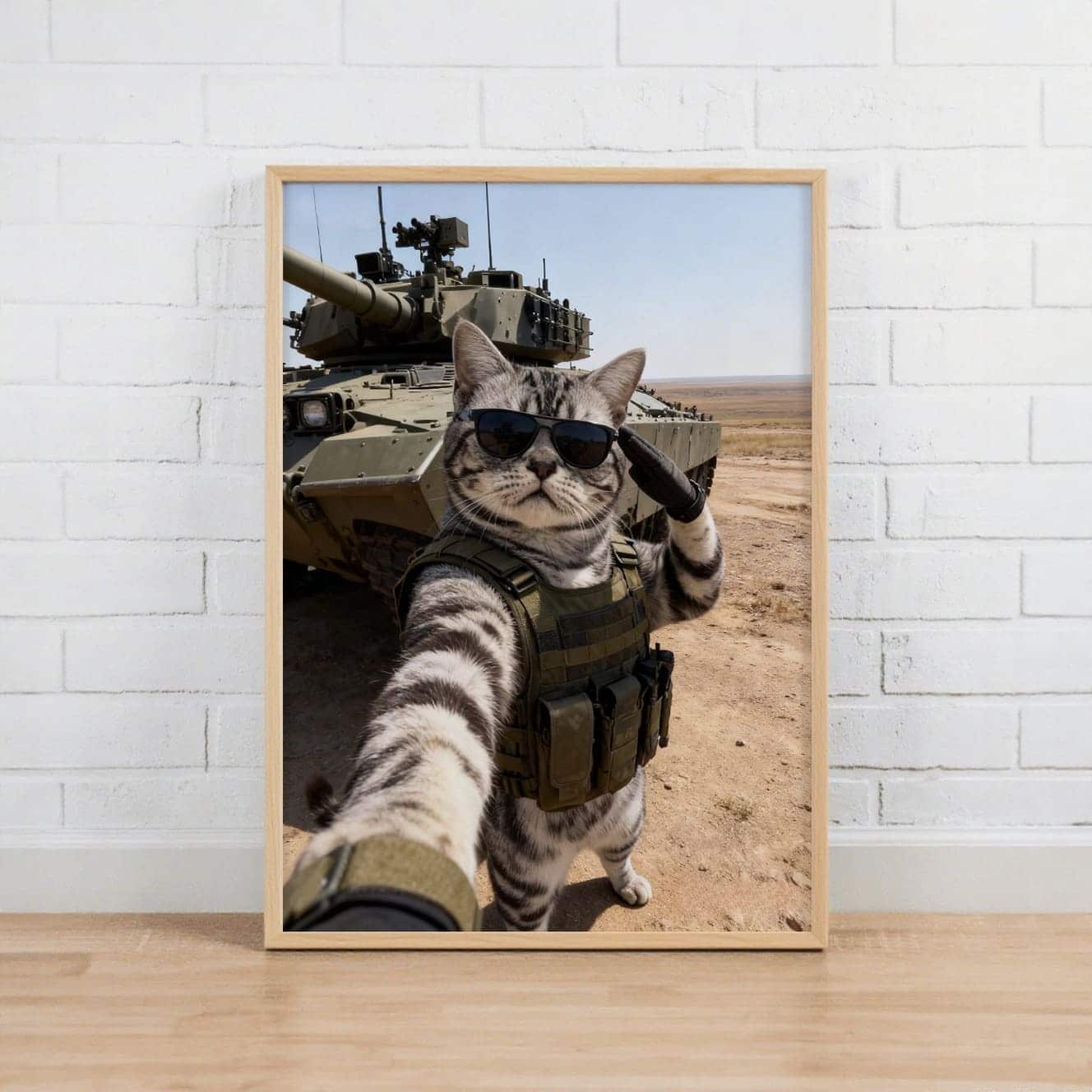 Soldier – Pet Lenticular Portrait