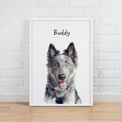 Memorial – Custom Pet Lenticular Portrait