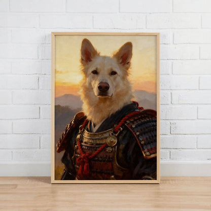 Samurai Spirit – Custom Pet Lenticular Portrait