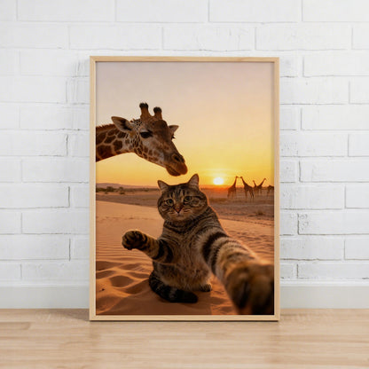 Big Grassland Selfie – Pet Lenticular Portrait