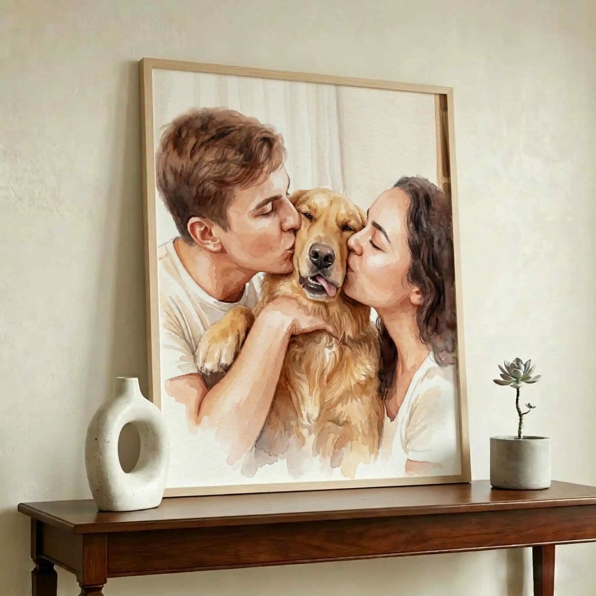 The Soulmate – Custom Pet Lenticular Portrait