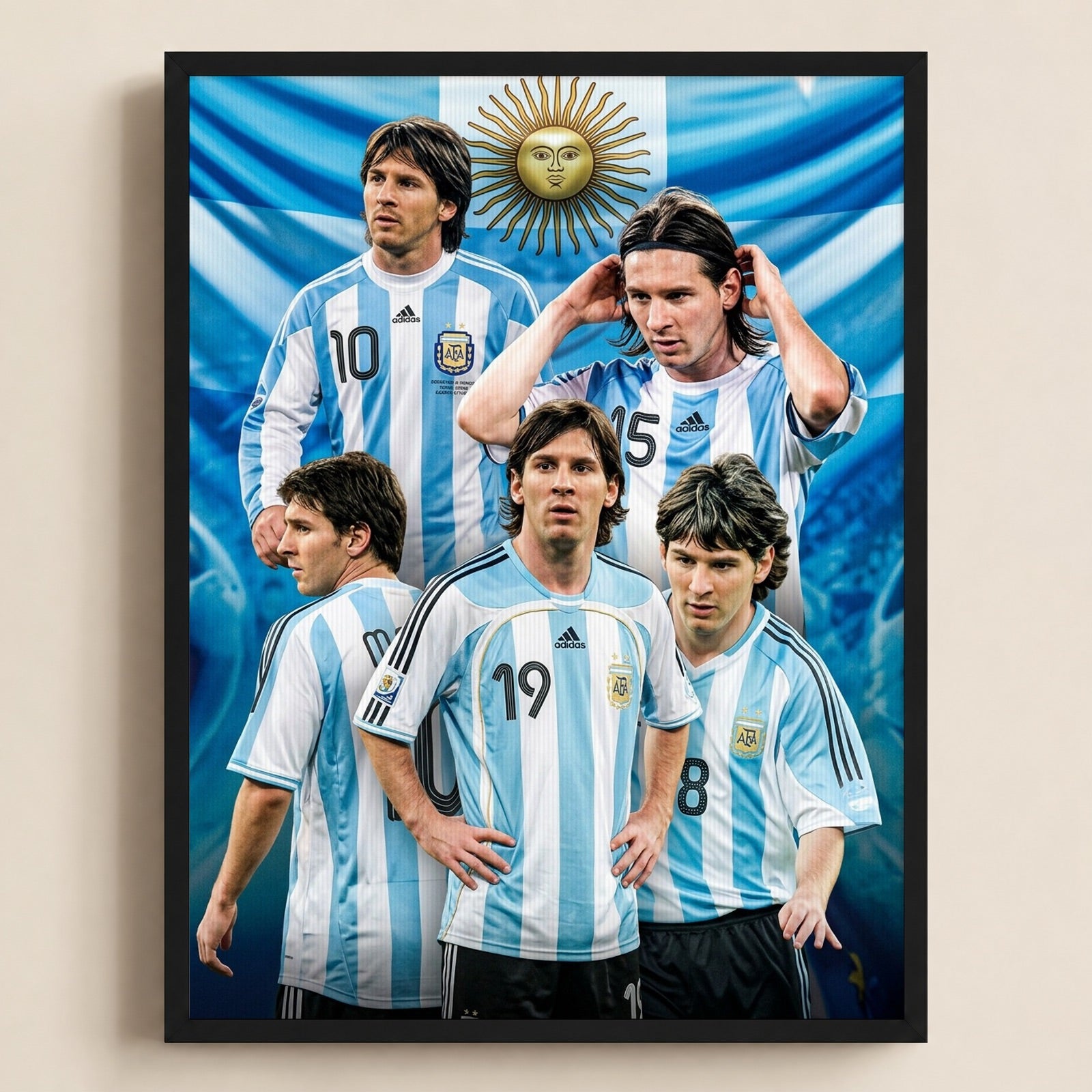 The Eternal Legend – Football Lenticular Portrait