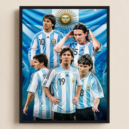 The Eternal Legend – Football Lenticular Portrait