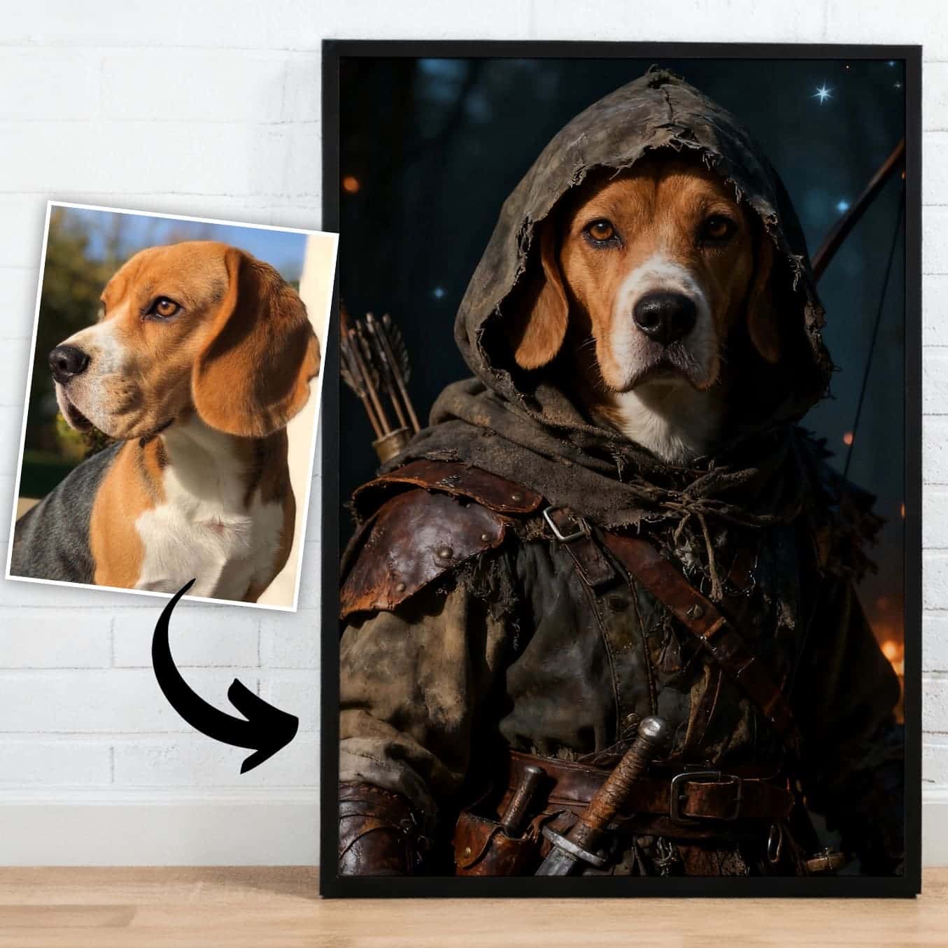 Guardian – Custom Pet Lenticular Portrait