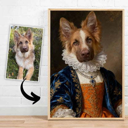 Renaissance Aristocratic – Pet Lenticular Portrait