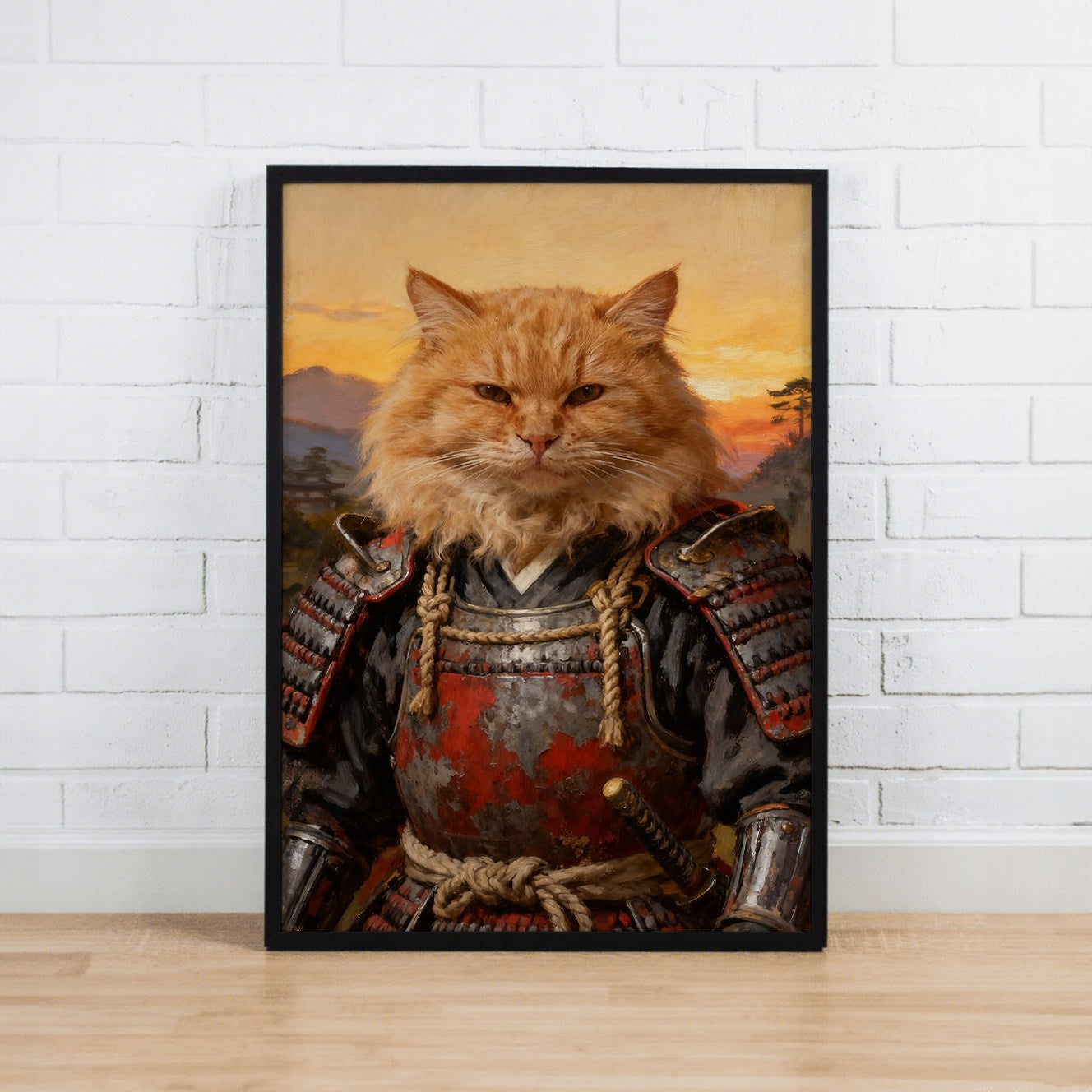 Samurai Spirit – Pet Lenticular Portrait