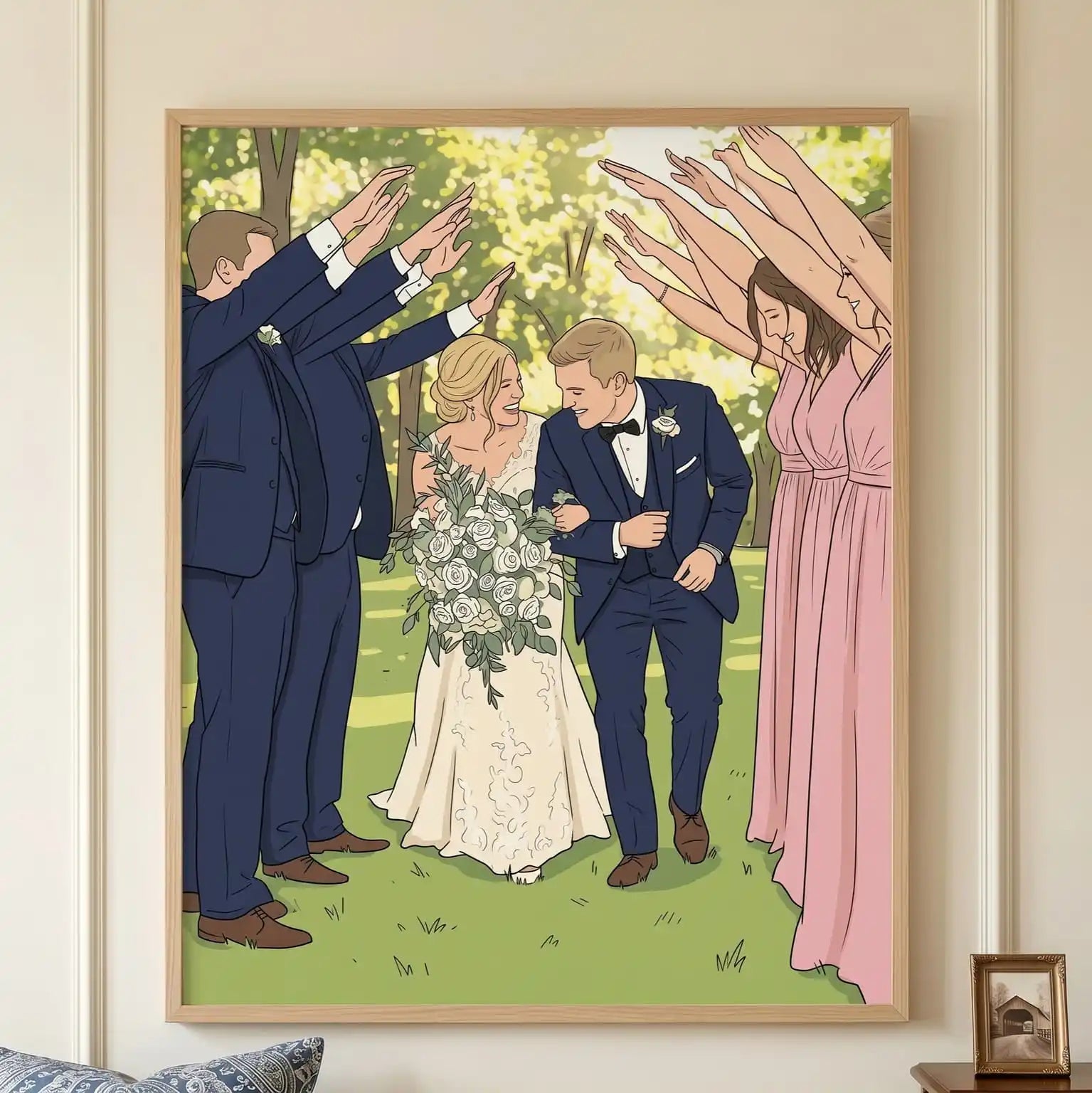 The Perfect Match – Custom Couple Lenticular Portrait