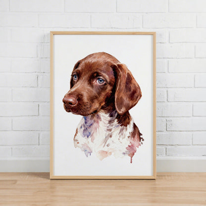 Watercolor – Pet Lenticular Portrait