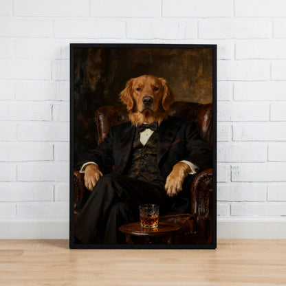 Godfather - Pet Lenticular Portrait