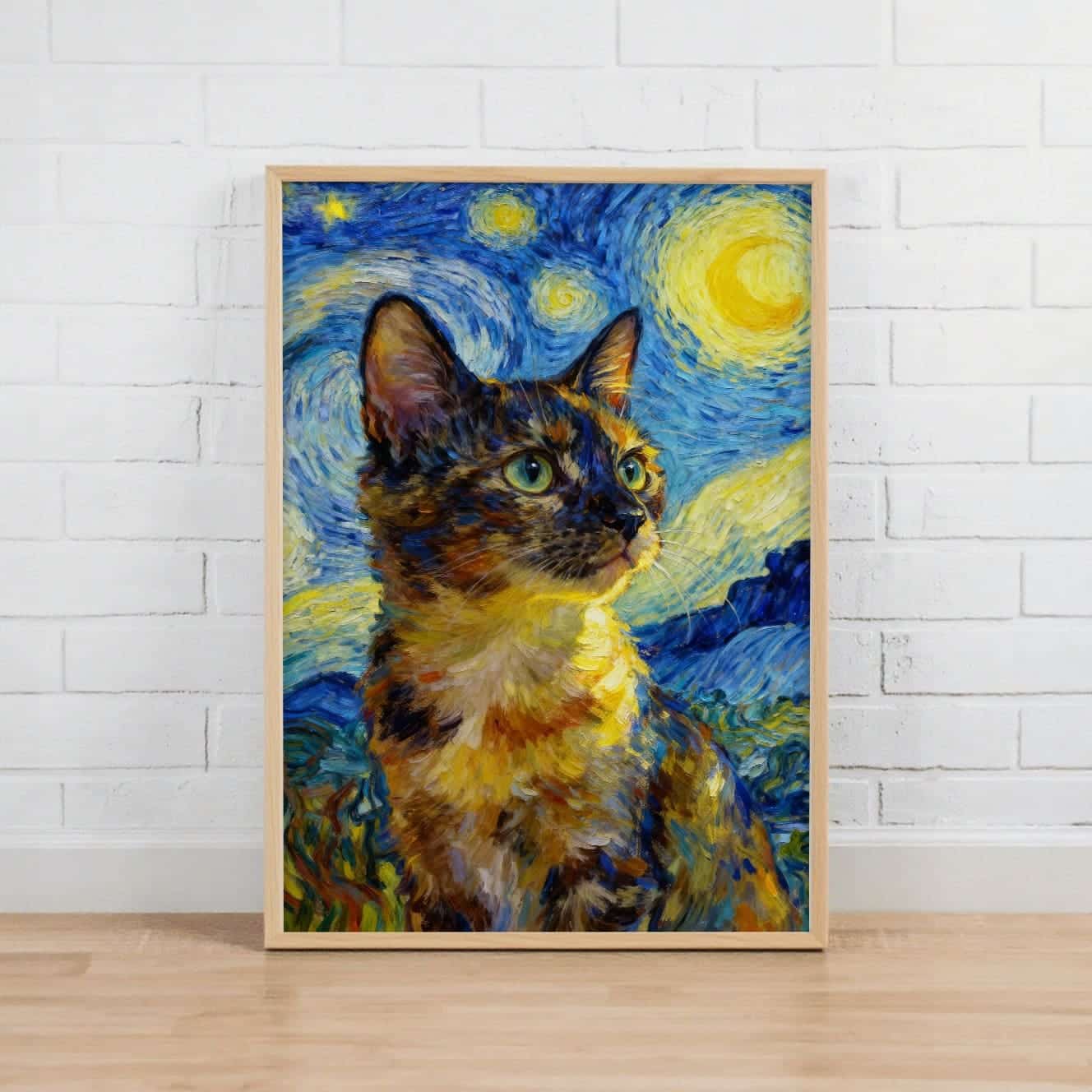 Classic Masterpiece –  Custom Pet Lenticular Portrait