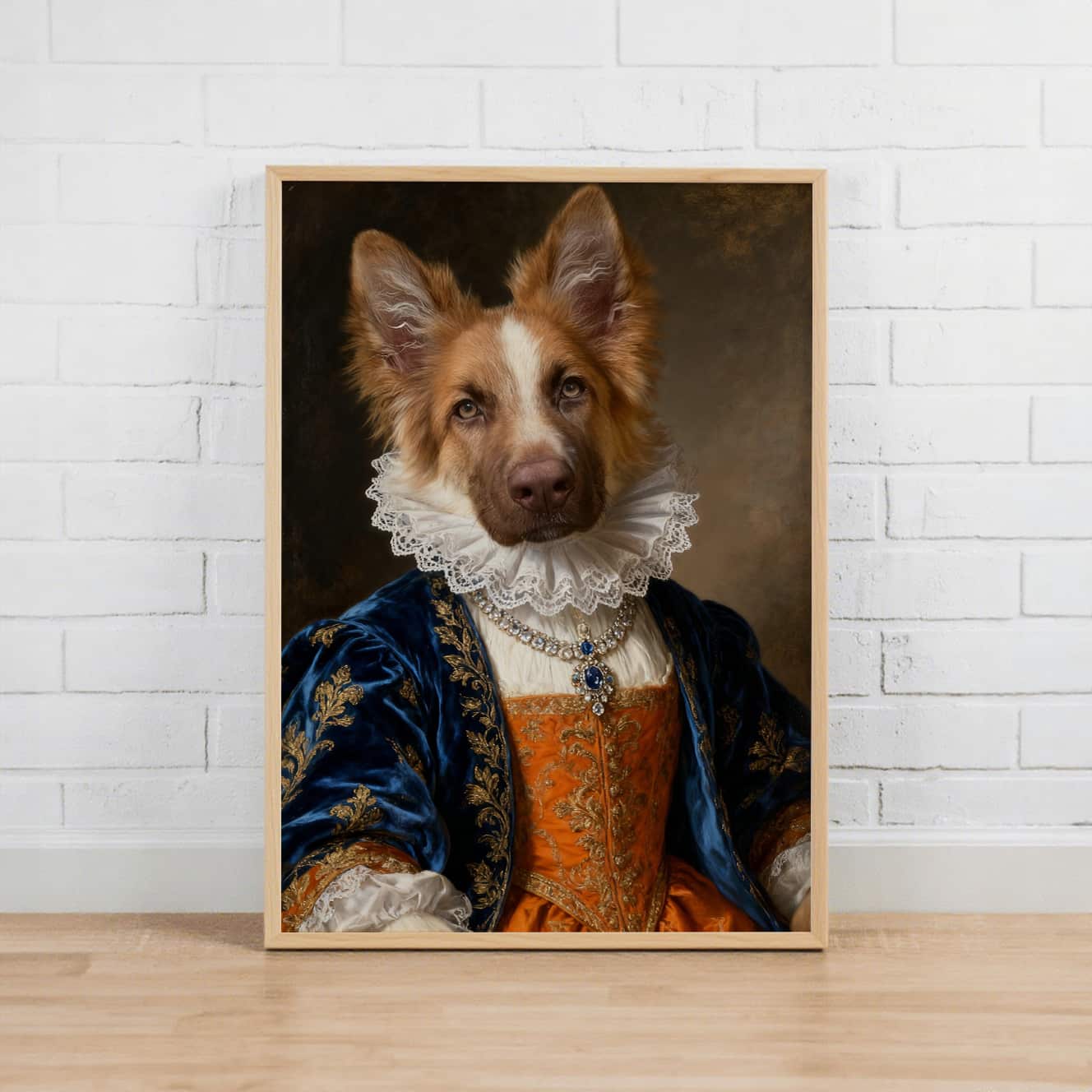 Renaissance Aristocratic – Pet Lenticular Portrait