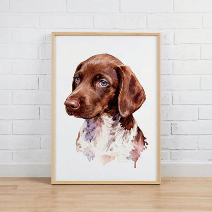 Watercolor – Custom Pet Lenticular Portrait