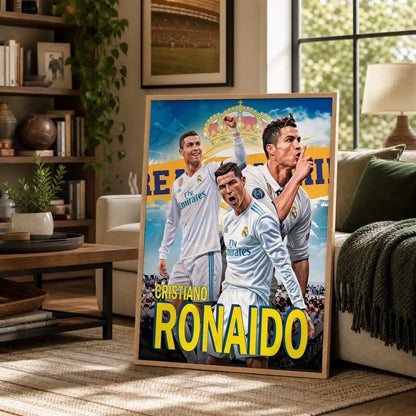 The Eternal Legend – Football Lenticular Portrait
