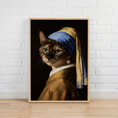 Famous painting –  Pet Lenticular Portrait