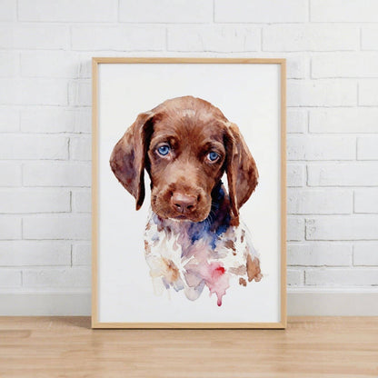 Watercolor – Custom Pet Lenticular Portrait