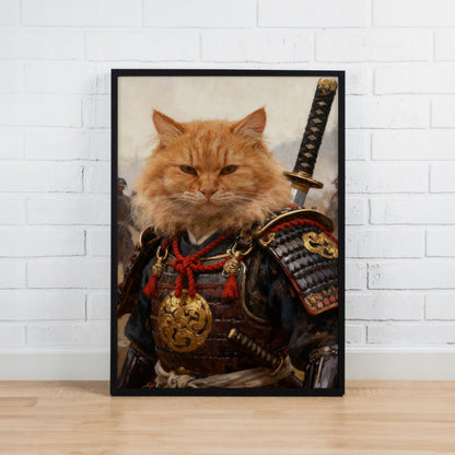 Samurai Spirit – Pet Lenticular Portrait