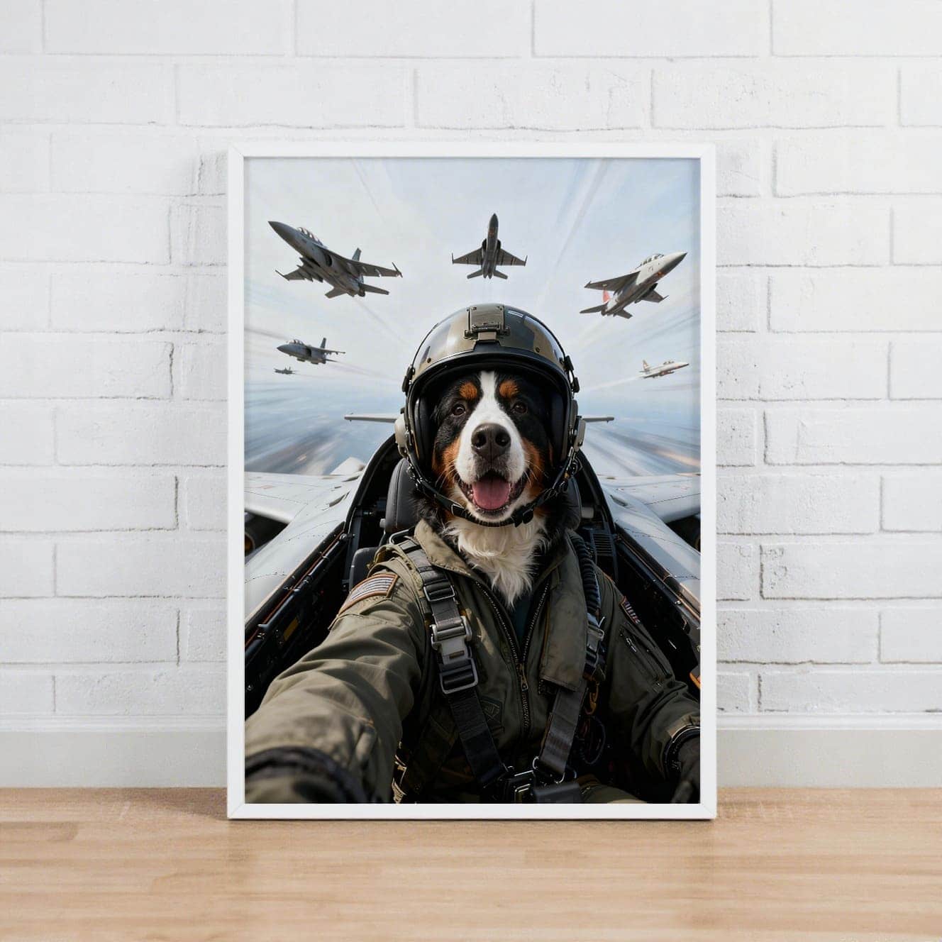 Soldier – Pet Lenticular Portrait