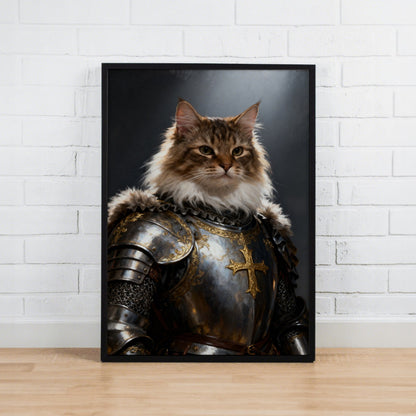 Knight Warrior – Pet Lenticular Portrait