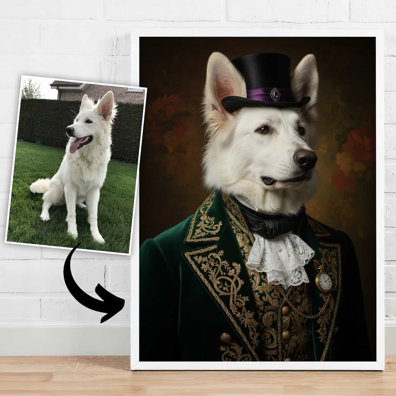 Victoria - Lenticular Pet Portrait