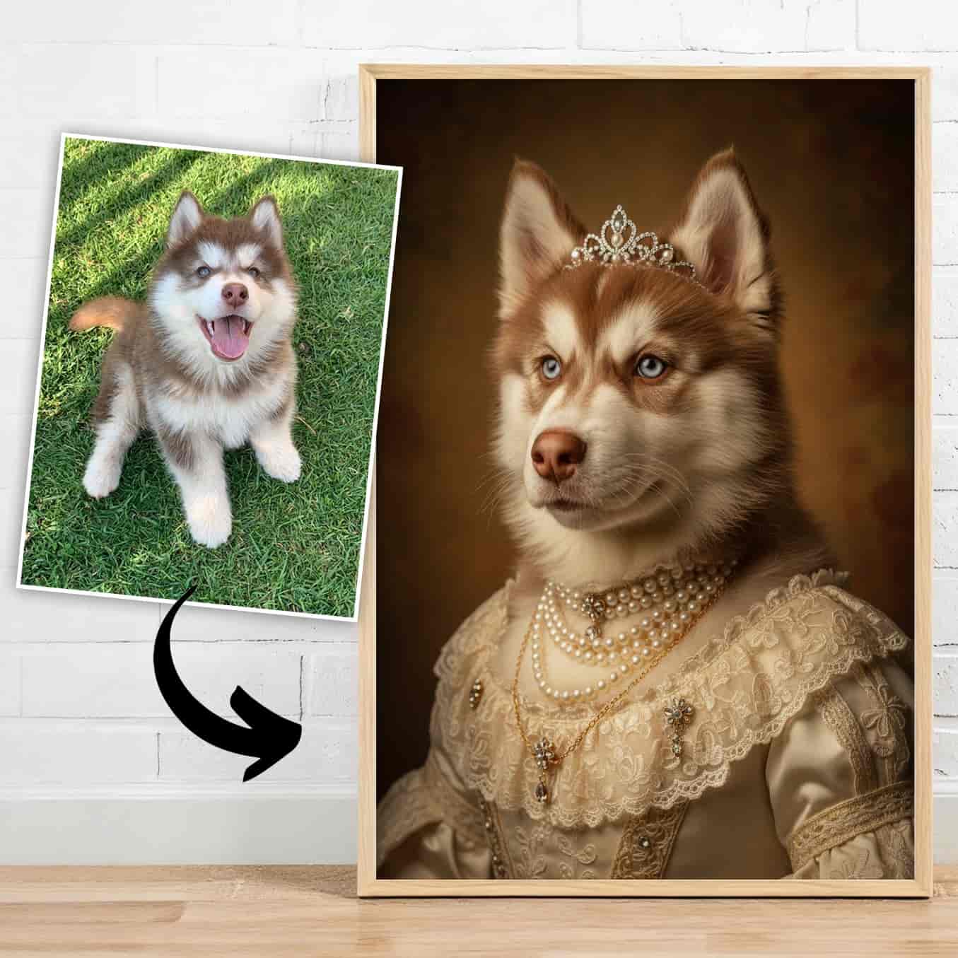 Princess – Pet Lenticular Portrait