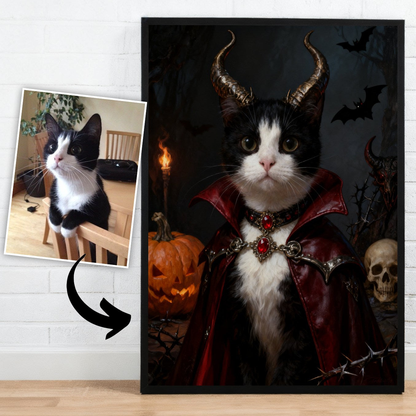 Halloween –  Pet Lenticular Portrait