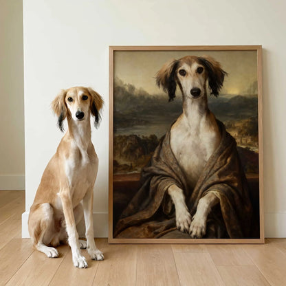 Classic Masterpiece –  Custom Pet Lenticular Portrait