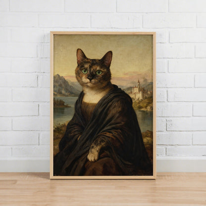 Famous painting –  Pet Lenticular Portrait