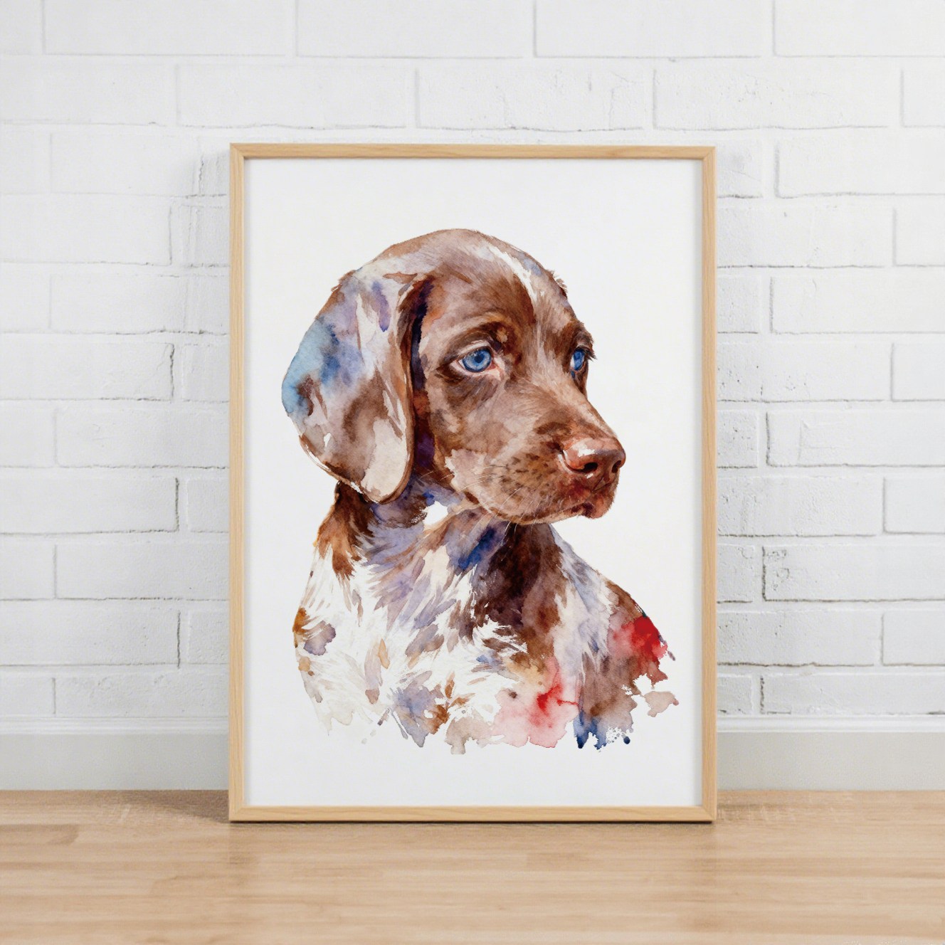 Watercolor – Pet Lenticular Portrait
