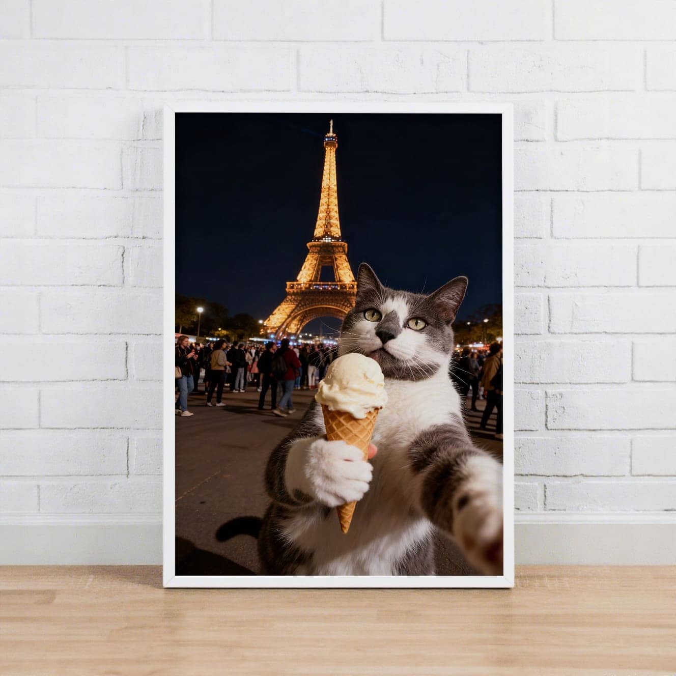 The City Explorer – Custom Pet Lenticular Portrait