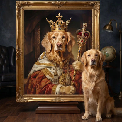 The Noble Heritage – Custom Pet Lenticular Portrait