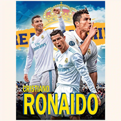 The Eternal Legend – Football Lenticular Portrait