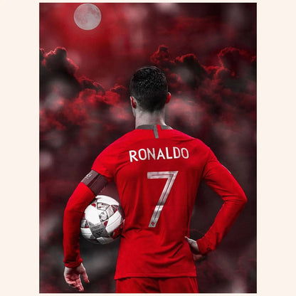 The Eternal Legend – Football Lenticular Portrait