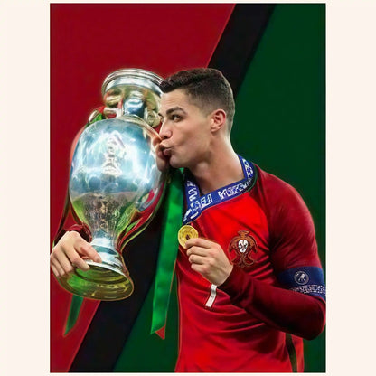 The Eternal Legend – Football Lenticular Portrait