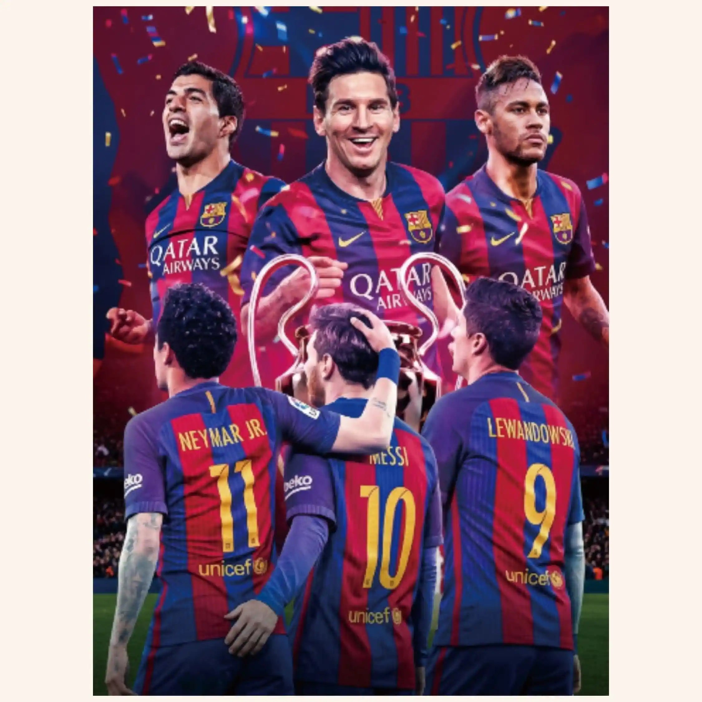 The Eternal Legend – Football Lenticular Portrait