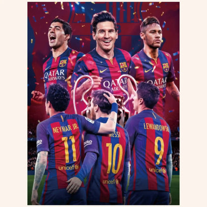 The Eternal Legend – Football Lenticular Portrait