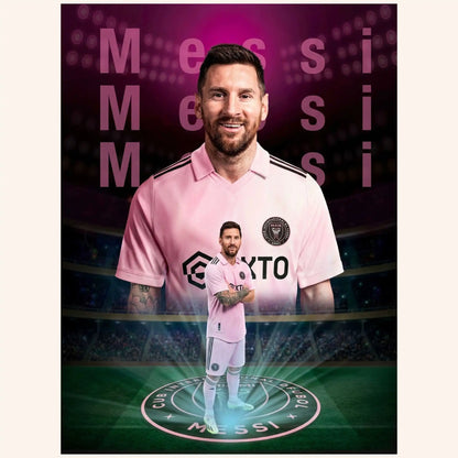 The Eternal Legend – Football Lenticular Portrait