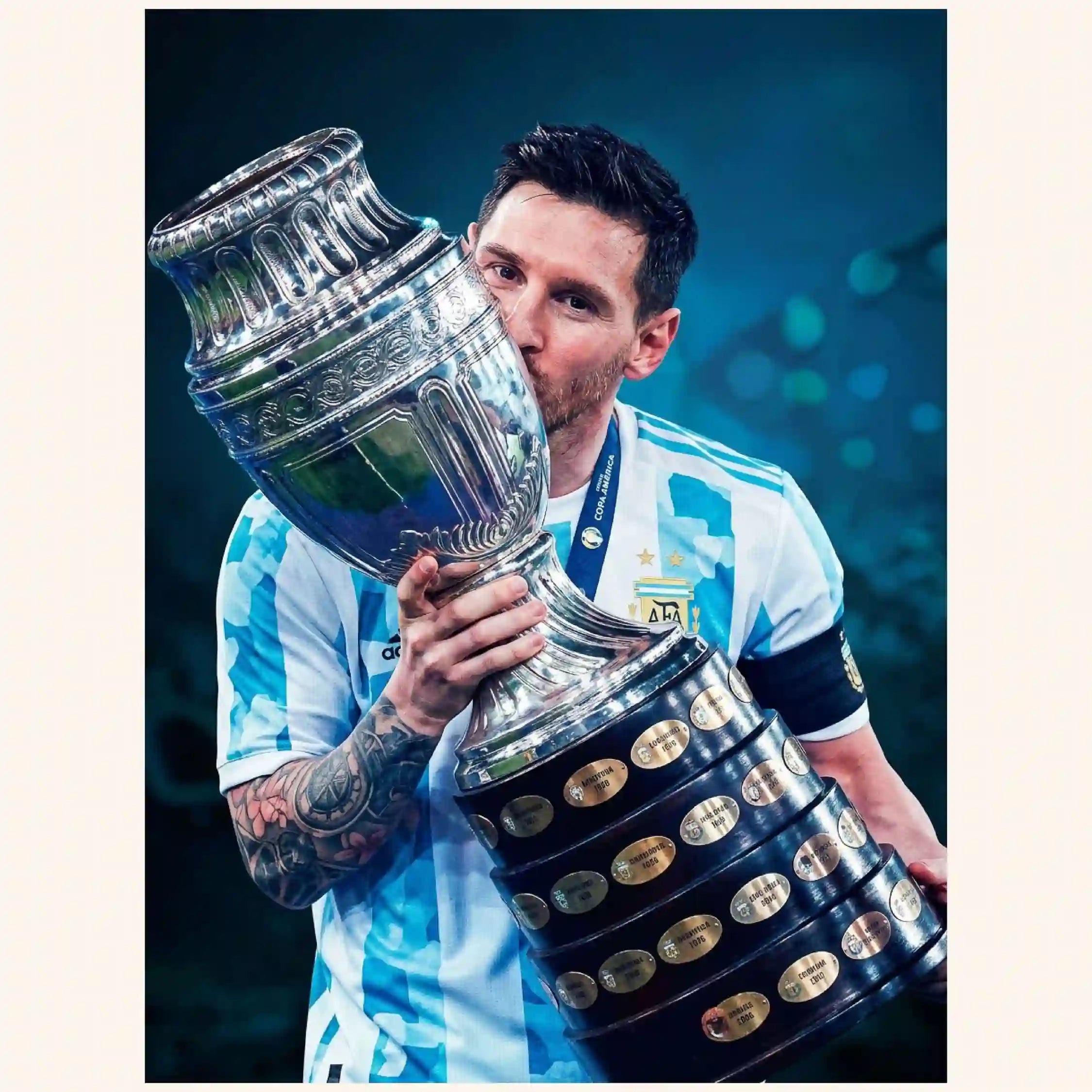 The Eternal Legend – Football Lenticular Portrait