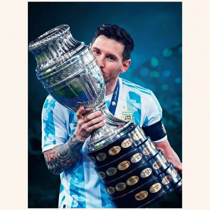 The Eternal Legend – Football Lenticular Portrait